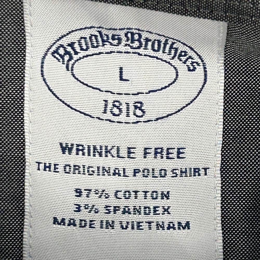 Minnesota Golden Gophers Brooks Brothers Shirt Men Large Gray Button Down - Picture 4 of 9